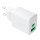 Green Cell PowerSource Duo30 30W USB-C USB-A Power Delivery biały - 1528925 - zdjęcie 3